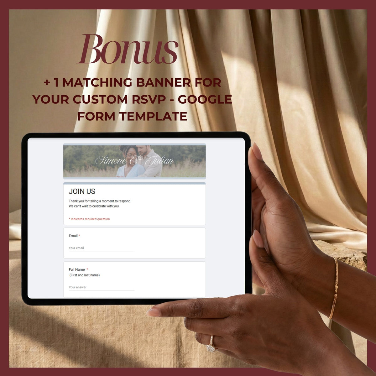 Dusty Blue Canva Wedding Website Template with RSVP | Watercolor Floral Digital Invitation | Editable Wedding Website
