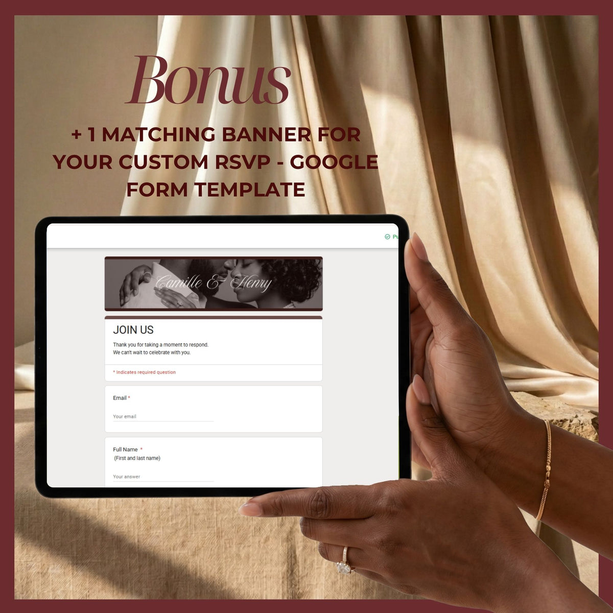 Old Money Canva Wedding Website Template with RSVP | Canva Editable | Elegant Digital Invitation